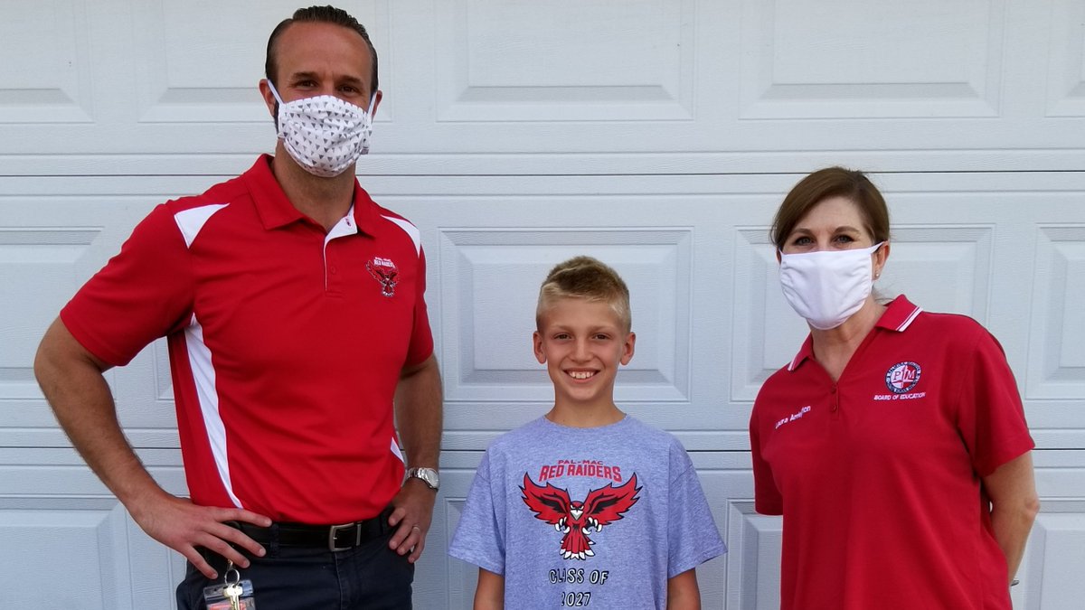 PalMac_CSD's tweet image. A huge congratulations to our Student of the Year at PMI, Rhett Engels! #PalMacProud