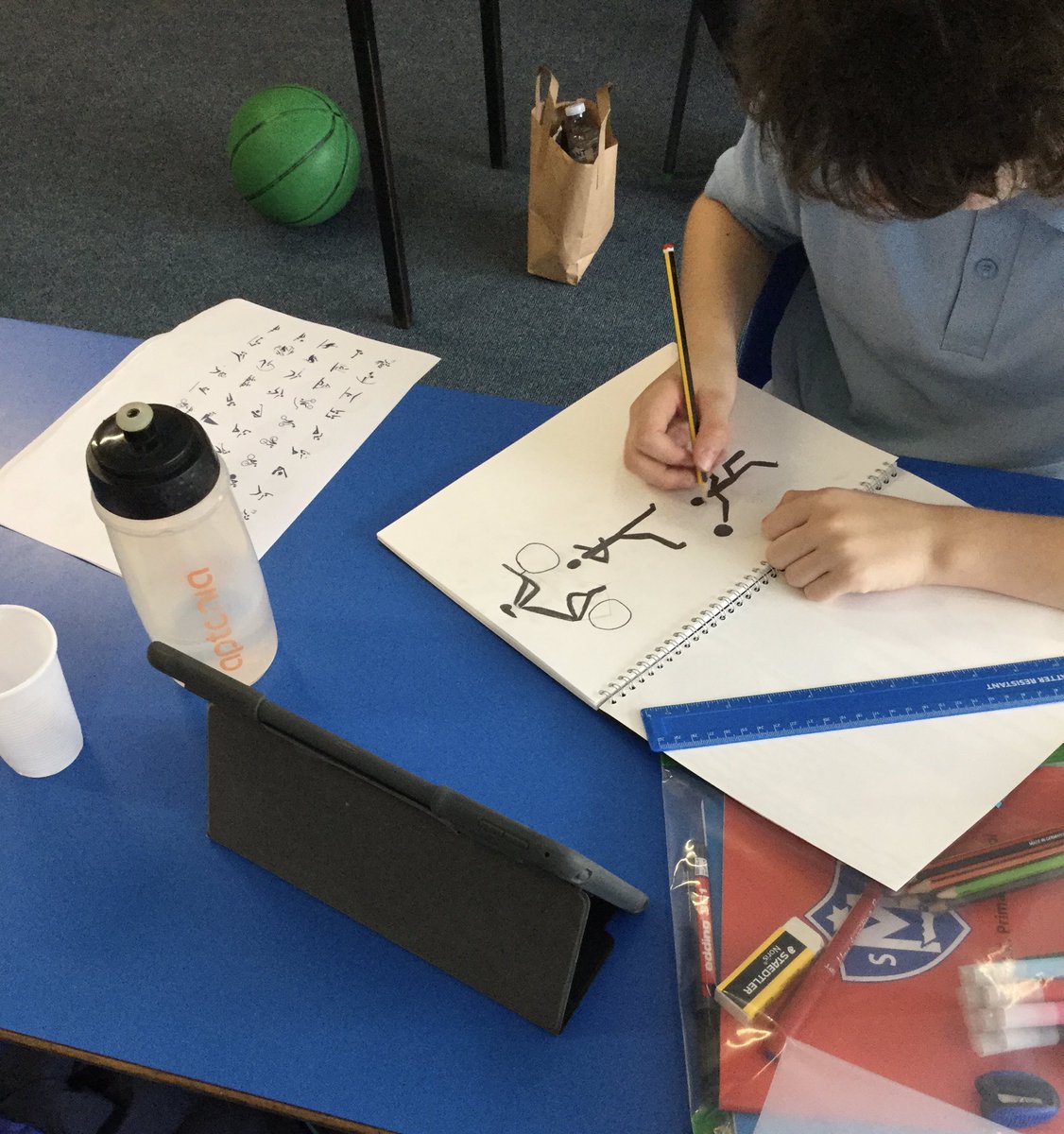 whickhamstmarys's tweet photo. Some more fantastic Year 6 #drawunite designs in the making! πβοΈ #wearestmarys @GatesheadSSP https://t.co/nHO8NwqQUX