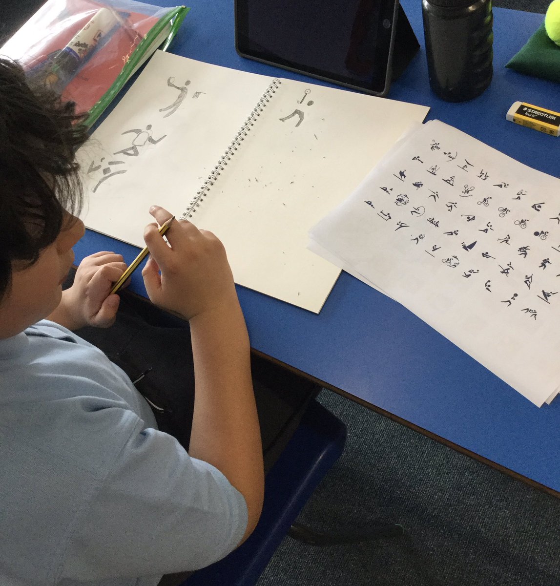 whickhamstmarys's tweet photo. Some more fantastic Year 6 #drawunite designs in the making! πβοΈ #wearestmarys @GatesheadSSP https://t.co/nHO8NwqQUX