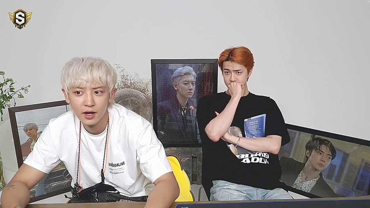 viraaurelias_'s tweet photo. [20200708] SM Super Idol League #EXOSCGamePlay #EXO_SC #SEHUN #CHANYEOL https://t.co/D6BMjOdLaE