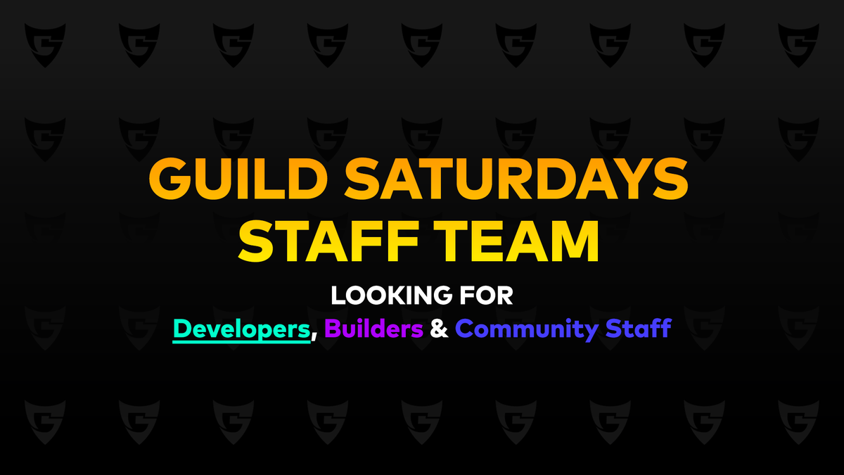 GuildSaturdays's tweet photo. Hey you! 

Do you like coding?💻
Would you like to work with an amazing team?🎉
Do you have experience in coding Minecraft Plugins?👾

Head over to our discord and apply for our Developer positions for a chance to join our prestigious team and help us create an amazing event! https://t.co/3n1vWUkjez