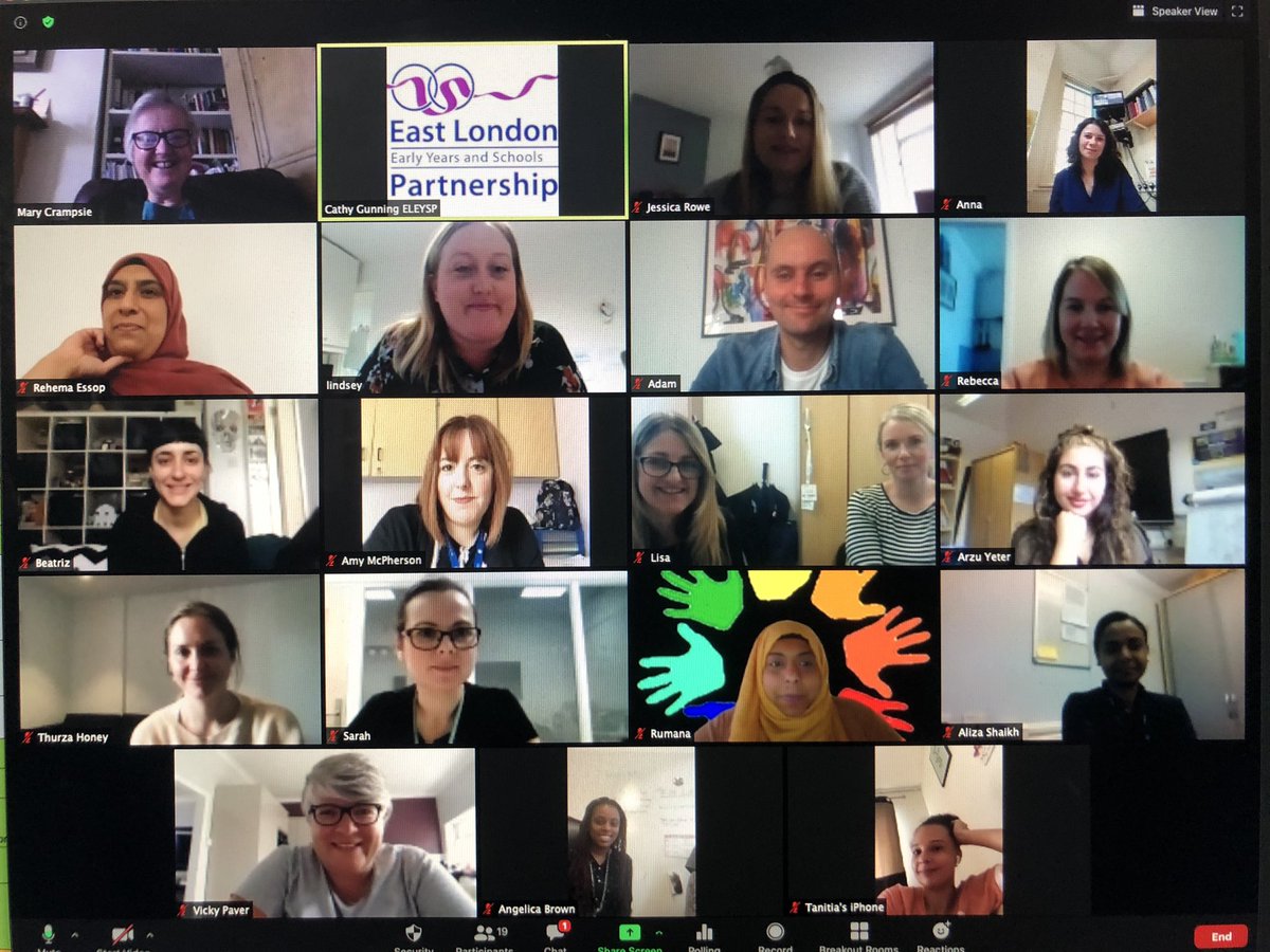 CathyEarlyYears's tweet photo. Congratulations to participants on the #EYTeaching Outstanding Early Years Teaching @EastLdnTSA programme, finishing today with a celebration and presentation of the impact on their EY pedagogy and leadership. 🎉 https://t.co/1EuTYO6wKy