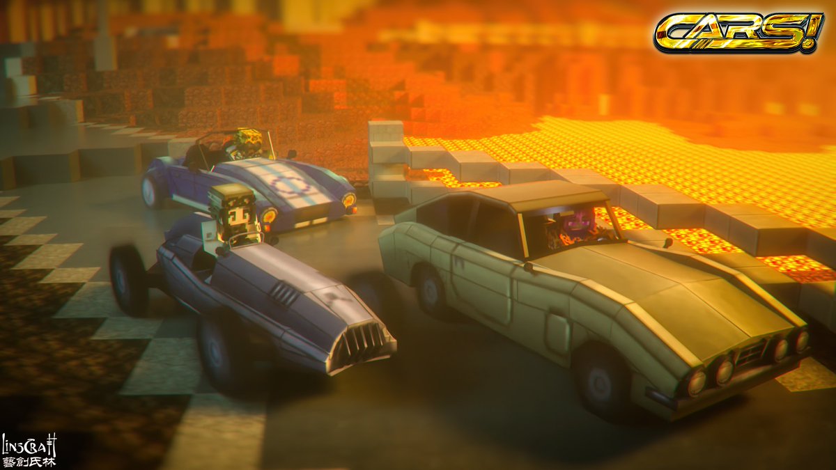 CraftLins's tweet photo. 'CARS!' now available on @MinecraftMarket ! 25+ unique iconic cars ready for you to drive and a huge world for you to explore! @Minecraft #Minecraft #Minecraftbuilds 
https://t.co/ANLNo3dMCF https://t.co/9tsiXSYNQR