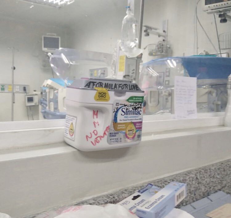 MasisMoreFound's tweet photo. Isla de Margarita: haciendo entrega de Fórmulas Lácteas para el Hospital Luis Ortega gracias a ustedes DLB #ydalevidaaunniño💛💙❤️ https://t.co/Q4lr81IRYu