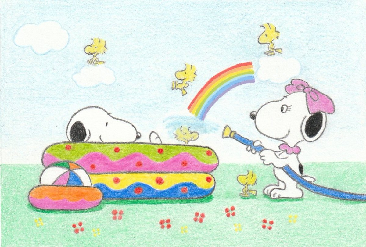 Sima イラスト スヌーピー Illustration Snoopy