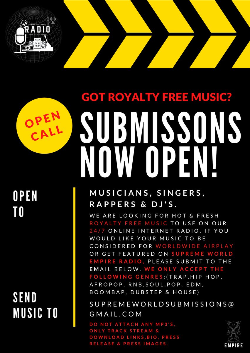 Supreme World Empire Radio tweet media