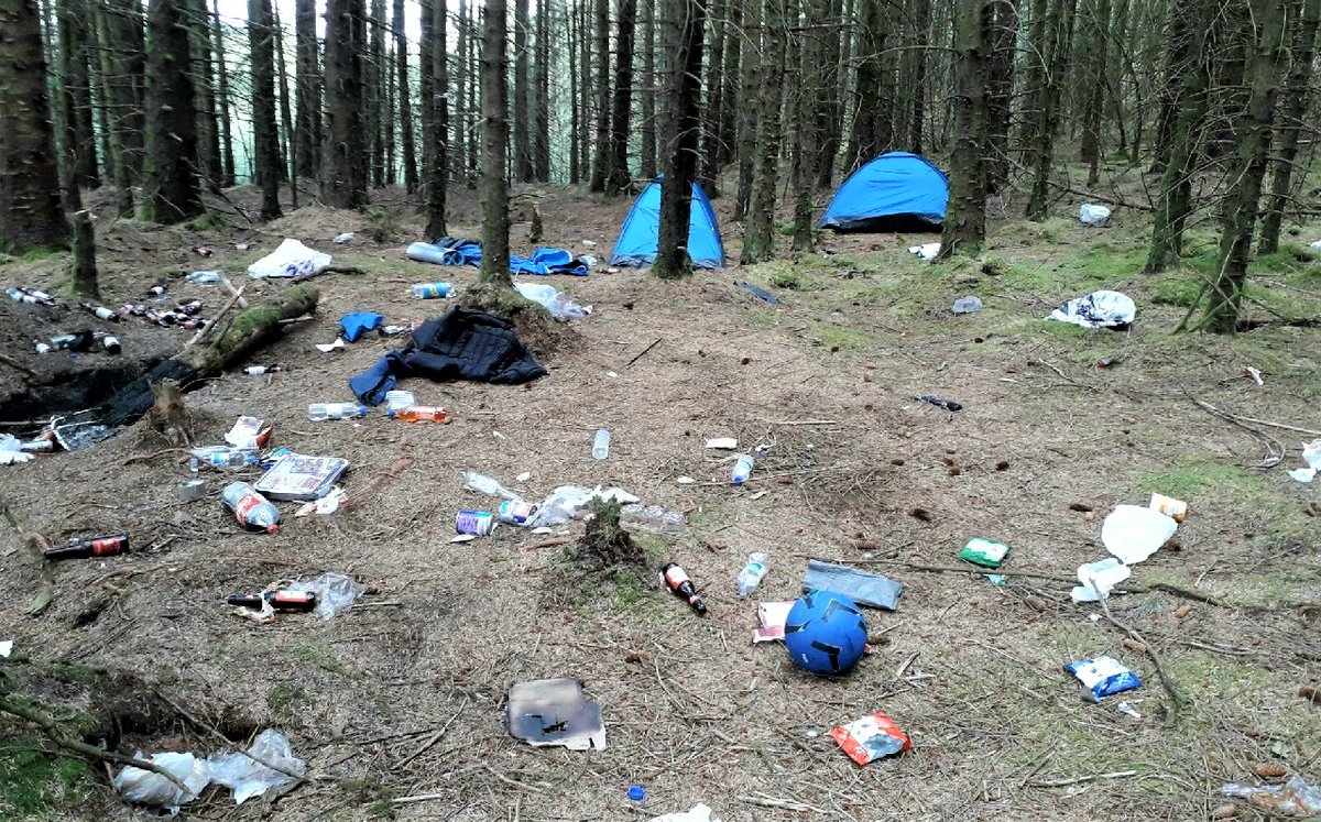 Unfortunately, our forests are not immune to the extreme littering problem across Scotland’s wild places at the moment.

That's why we're making a joint plea with other agencies to all visitors to act responsibly and take litter home. #TakeItHome

forestryandland.gov.scot/news-releases/…