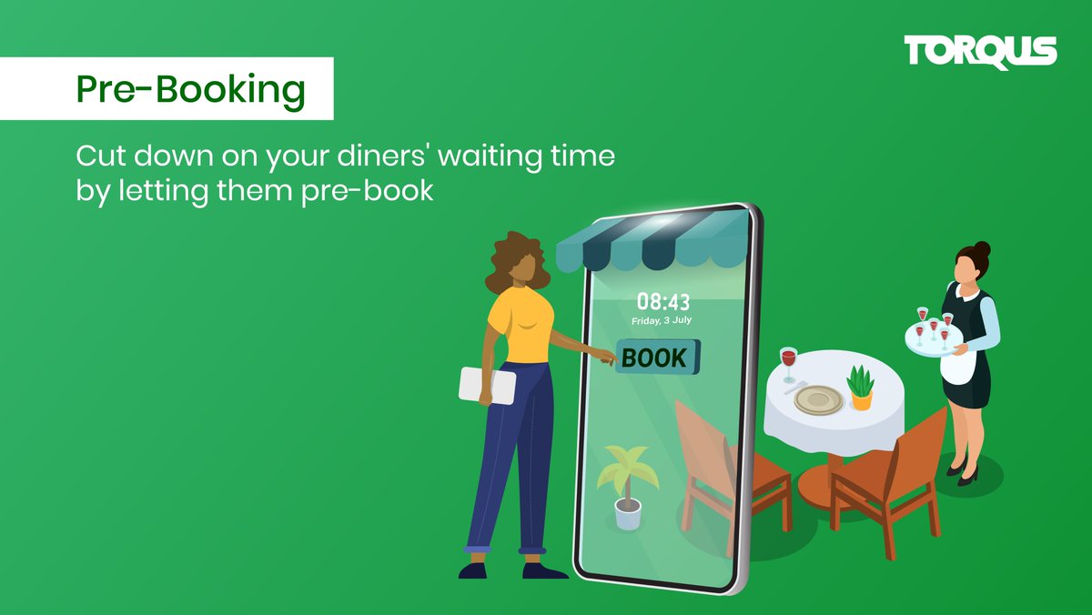 TorqusSystems's tweet photo. Make the smarter choice for your restaurant and diners by choosing smart and contactless reservation features included in Dineout's #ContactlessDining restaurant package.

@inrestoindia 

#TorqusIndia #ContactlessReservations #SmartReservations #RestaurantSafety https://t.co/gMEyblyOlr