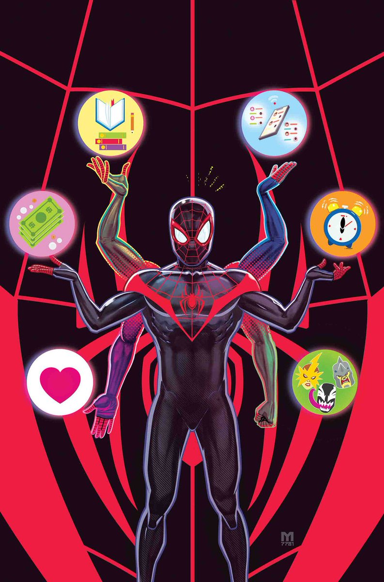 dailymilesm's tweet photo. Marco D'Alfonso's (@m7781) covers for Miles Morales: Spider-Man appreciation tweet.

 Issues #2 to #5. https://t.co/Xrp6xptzub
