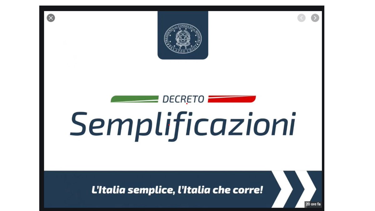 Importanza Val.Impatto Ambientale non è ostinazione inutile. 
E' garanzia che la ripartenza sia resiliente e sostenibile riducendo l'esposizione del paese a rischi ambientali e pandemici presenti e futuri. 
Dunque una garanzia sulla sua competitività futura
#8luglio