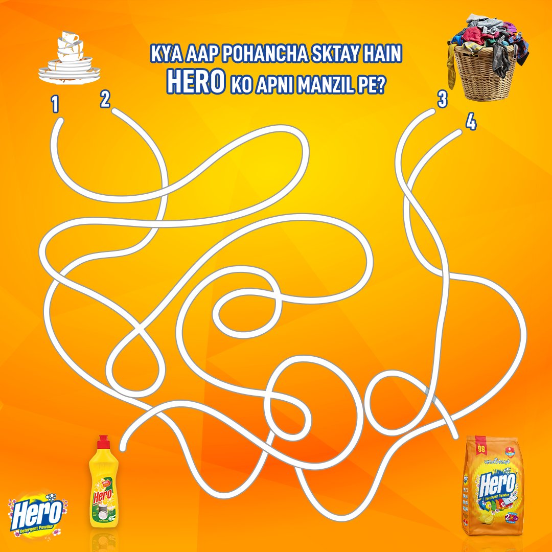 Hero Detergent Powder tweet media