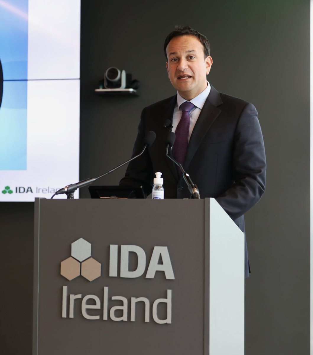Delighted to welcome <a href="/LeoVaradkar/">Leo Varadkar</a> to discuss #FDI performance in the first half of 2020 and the outlook for the remainder of the year at our Mid Year Briefing this morning #InvestInIreland #COVID19