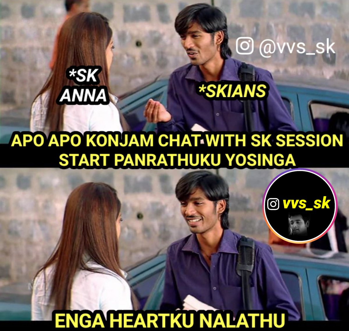 Yazhini_yal's tweet photo. #ChatWithSK 😞
@Siva_Kartikeyan anna pls do consider 🙁Its been many yrs since u had a chat session with us😣 https://t.co/ZFOJnfM8Bk