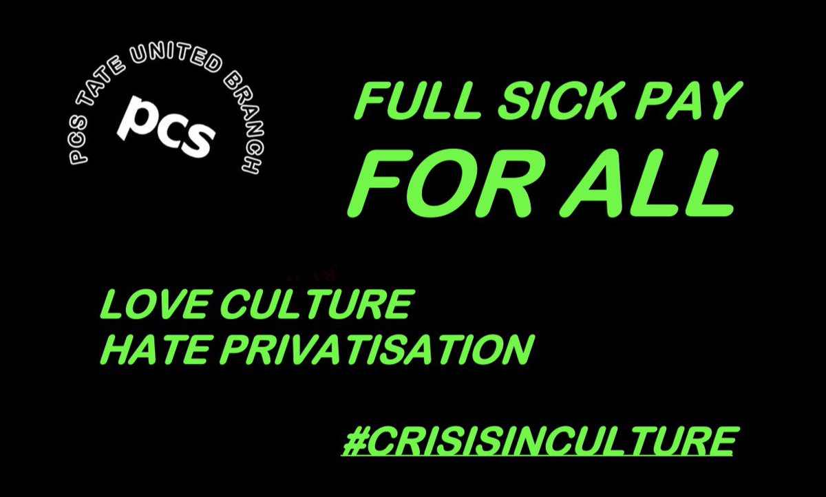 1/2 Cleaners and security guards at <a href="/Tate/">Tate</a> who have been keeping the galleries safe and secure throughout lockdown deserve the same conditions as directly employed staff, it’s not too much to ask for! #crisisinculture #culturevscovid