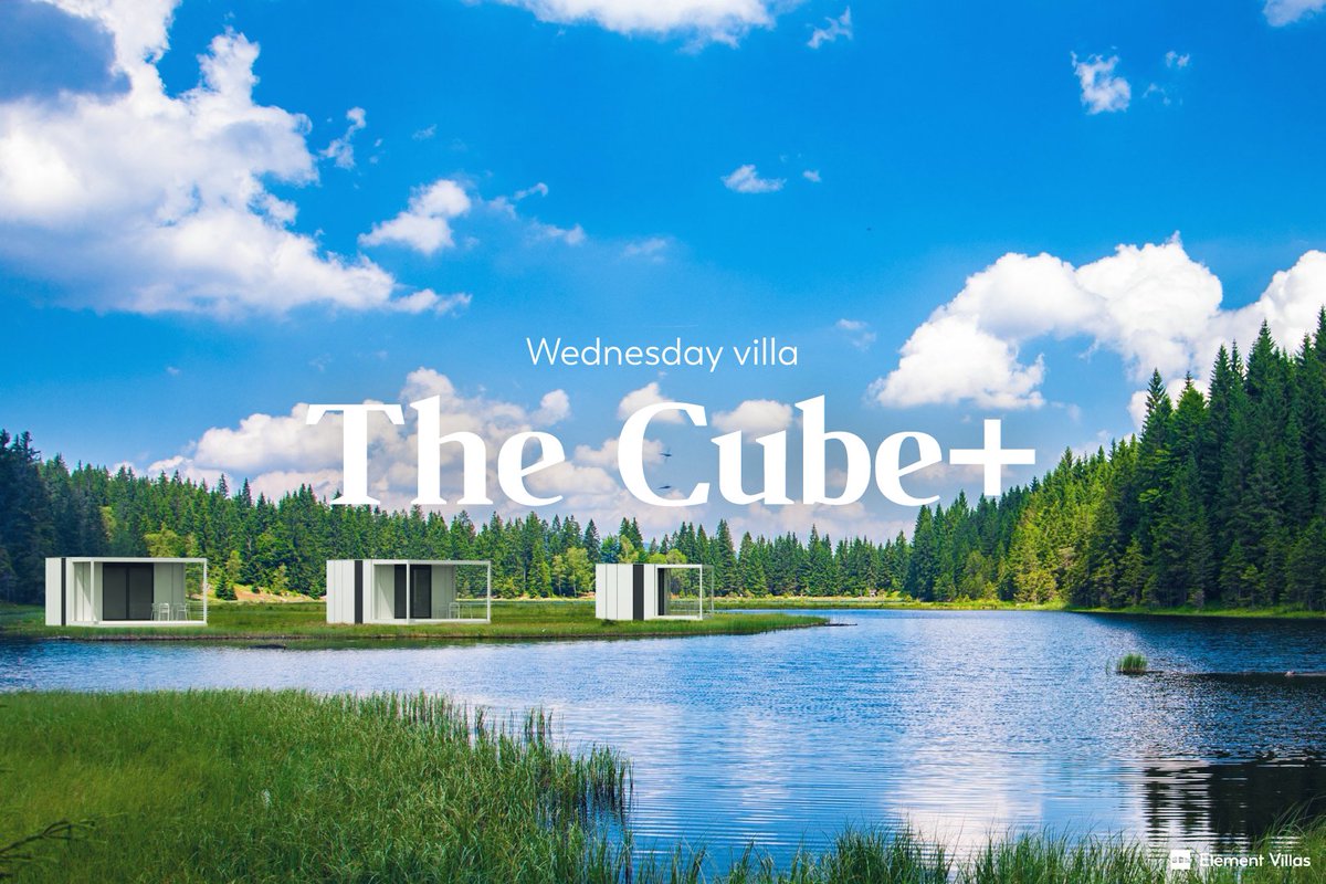 ElementVillas's tweet photo. [Wednesday Villa]
Wanna see something prefabulous? 
Meet Cube+, extraordinary combination of sophisticated appearance and relaxing interior: https://t.co/q8l4099x47
#elementvillas #madeincroatia #modularconstruction   #modularhome #QbissOne #trimo #architecture    #lovenature https://t.co/WvchWsfxUO