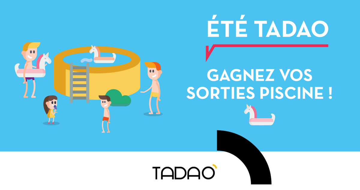 tadao_officiel's tweet photo. #étéTadao #Jeu1🎁
Direction le grand bain pour le 1er jeu de l'été ! 🏊♀️
Tentez de gagner 4 entrées piscine au @BethuneAqua !😁👇
❤️ Likez ce tweet et👫identifiez les personnes avec qui vous iriez à la piscine !
📆 Tirage au sort et annonce des 2 gagnants lundi 13 juillet ! https://t.co/QT05JgrfMO
