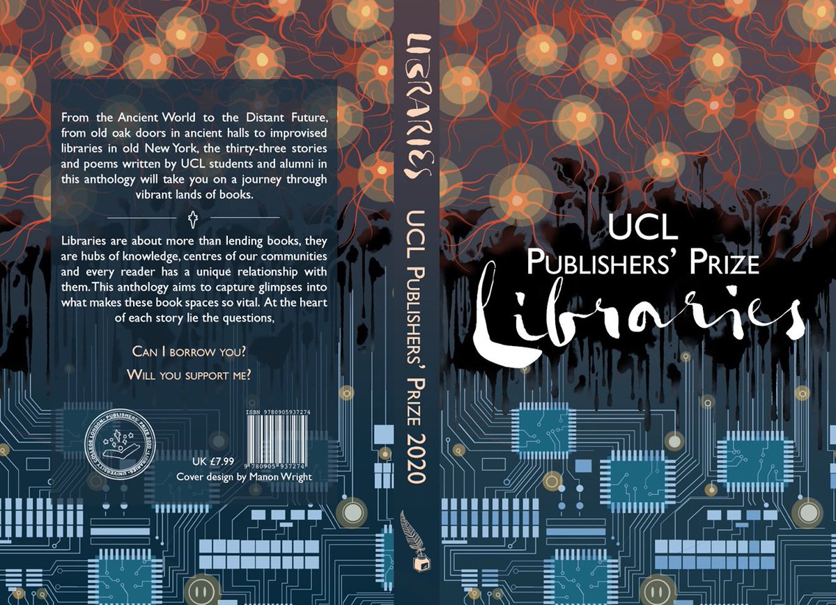 UCLPubPrize's tweet photo. #UCLPublishersPrize2020 Cover Reveal

Inspired by this year’s submissions &amp; in collaboration w/@UCLDIS, Prize designer @_ManonWright_ has created a dynamic book cover exploring the theme, Libraries. Incorporating the essence of knowledge, the written word and the digital future✨ https://t.co/ginOIQwnYZ
