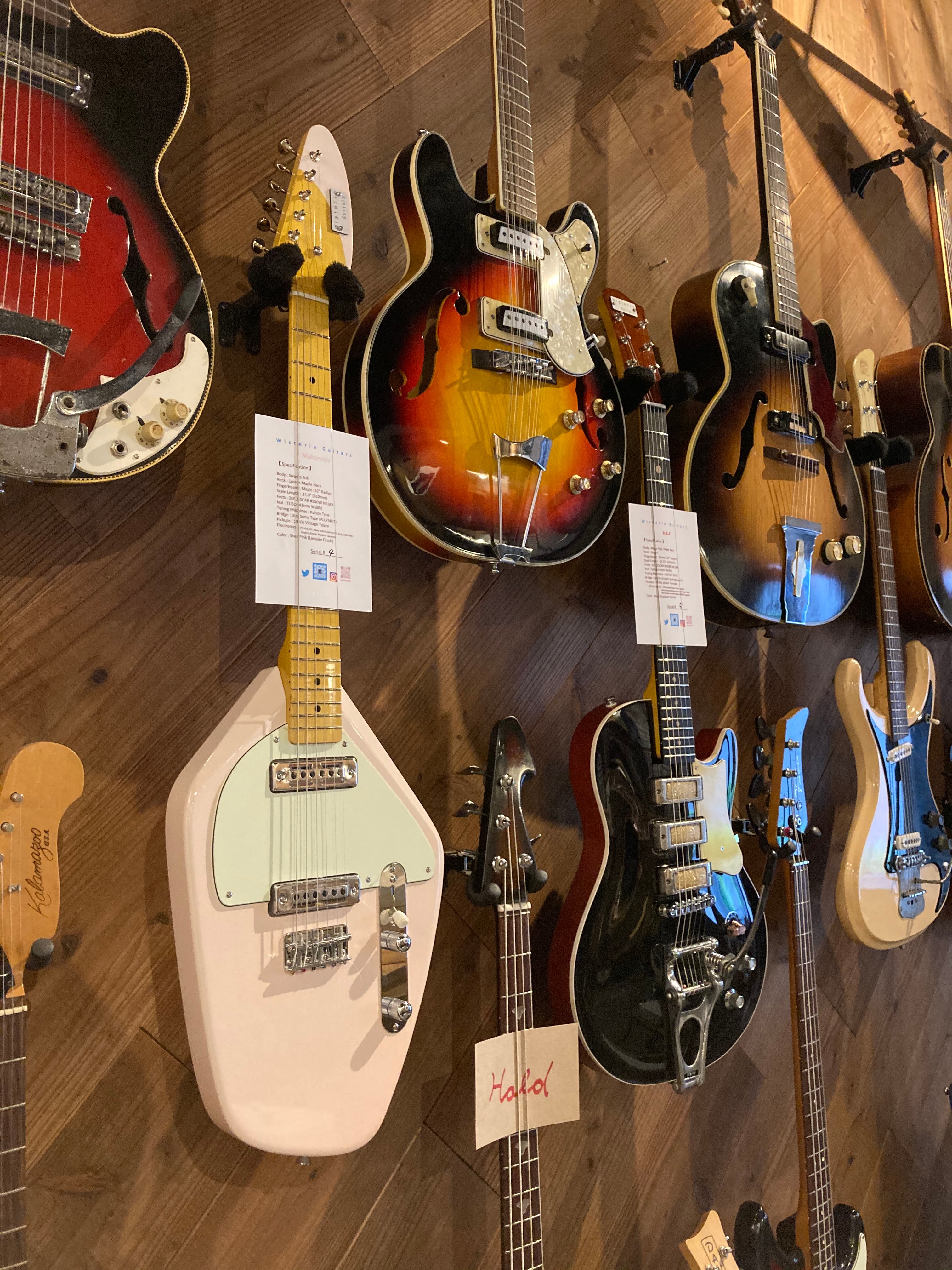 Wisteria Guitars على X: Wisteria Guitars على X: