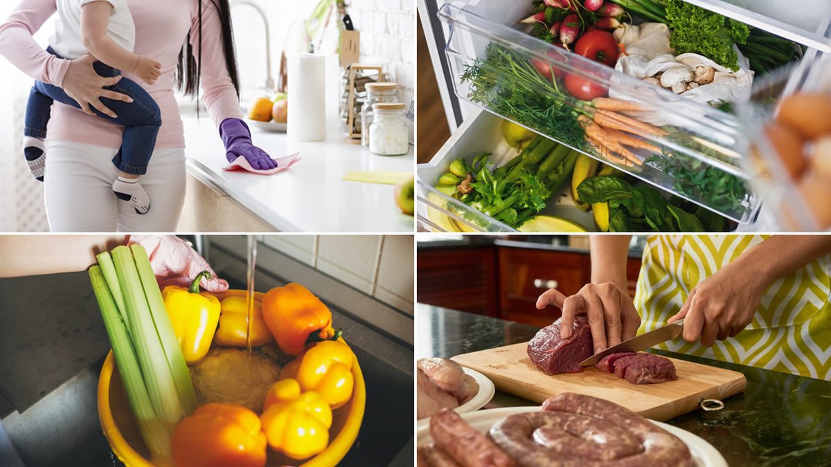 paourliac's tweet photo. Voici 10 règles d’hygiène qui vous permettront d’éviter les #intoxications alimentaires et par la même occasion les contaminations croisées. #Santé https://t.co/j8tEn8sMfX https://t.co/gsum1XiMna