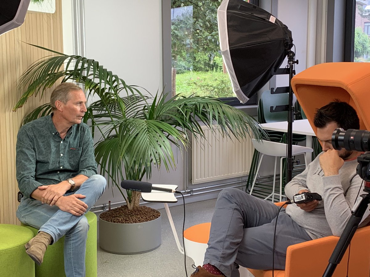 weghe1's tweet photo. Interview Paul Vantongerloo van @Symeta_Be bij onze partner @realdolmen https://t.co/id2R1pbNjv
