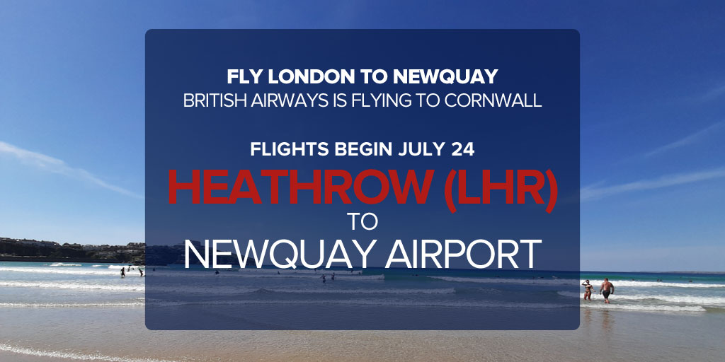 HenverCars's tweet photo. London Heathrow to Newquay to resume on July 24! https://t.co/F9o97WHOHT Book your Newquay Airport Taxis now! #henvercars #heathrow #newquayairport https://t.co/9it2xeROx9