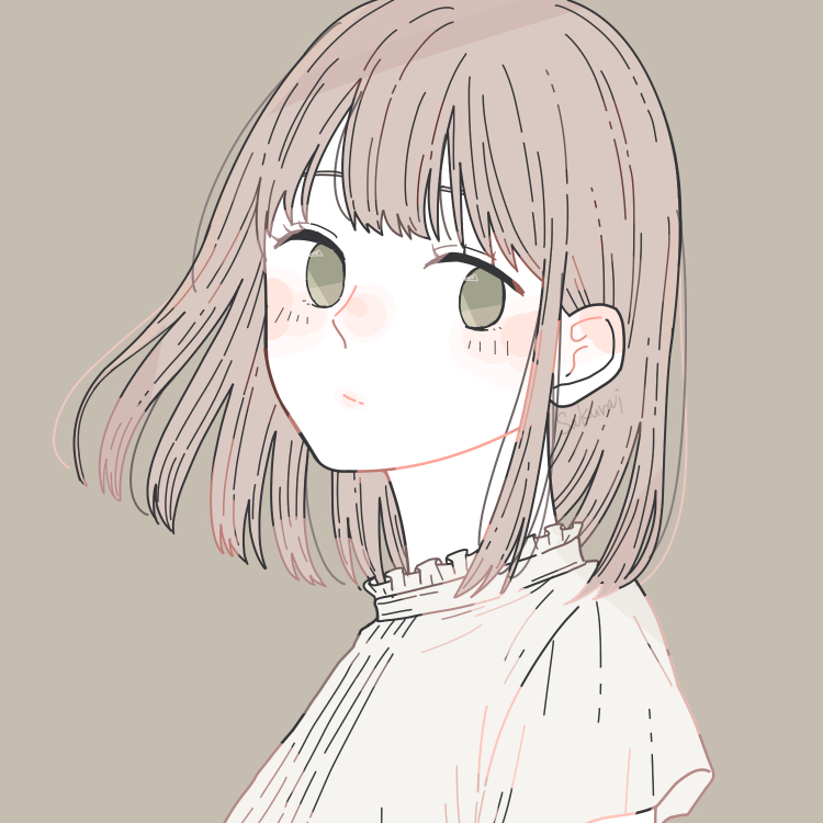 サクライ 漫画家 アナログ作家 シンプルなフリーアイコンです やっぱりシンプル な塗りとか絵柄が どなたでも使いやすいと思うので 私ができる最大限のシンプルで頑張りました 自作発言 再配布 Snsアイコン以外での使用 ルールはいつも通りなので