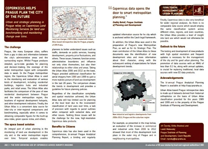 katka_nedbal's tweet photo. 🔎 Focus on MS #SuccessStories 
🛰 Public administrations across Europe use @CopernicusEU #OpenData to address their challenges. 
💾 #Publication The Ever Growing Use of Copernicus across Europe’s Regions
https://t.co/n6YGLBmRMA
🇨🇿 p 202
🇸🇰 p 228
🇪🇺 #EUspace https://t.co/QGKj03RW0d
