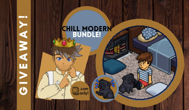 ChurchleyHabbo's tweet photo. ⚫#Habbo Giveaway⚫
1 lucky winner will win a Chill Modern Bundle! .com only!
◾Follow @ChurchleyHabbo
◽RT this Tweet!
◾Tag 1 friend to win an additional 5 credits each!
Winner will be chosen at random 11am BST on the 9th of July!
Good Luck! There's not long to enter! https://t.co/72nFoFosXV