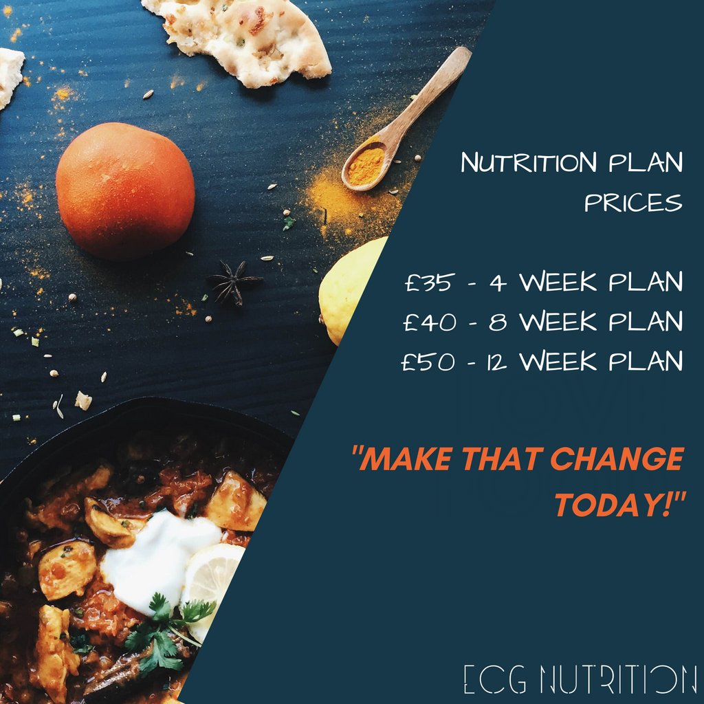 ecgnutrition's tweet photo. DONT FORGET! 📝

From as little as £35, you can start making that change today! Whether your goal is to lose weight or gain muscle, we tailor our nutrition plans to suit your needs! We include healthier alternatives to your favourite foods so you don't miss out! #SignUp https://t.co/OBG4rb5JjO