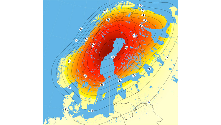fgi_nls's tweet photo. As a result of the land uplift after the latest ice age, the horizontal coordinates of Finland change a few millimetres and heights up to one centimetre every year. #fgiKaRef project tries to find solutions for this. Read more: https://t.co/fIPRebnKtQ
#geodesy #coordinates https://t.co/CiwdlWZWm9