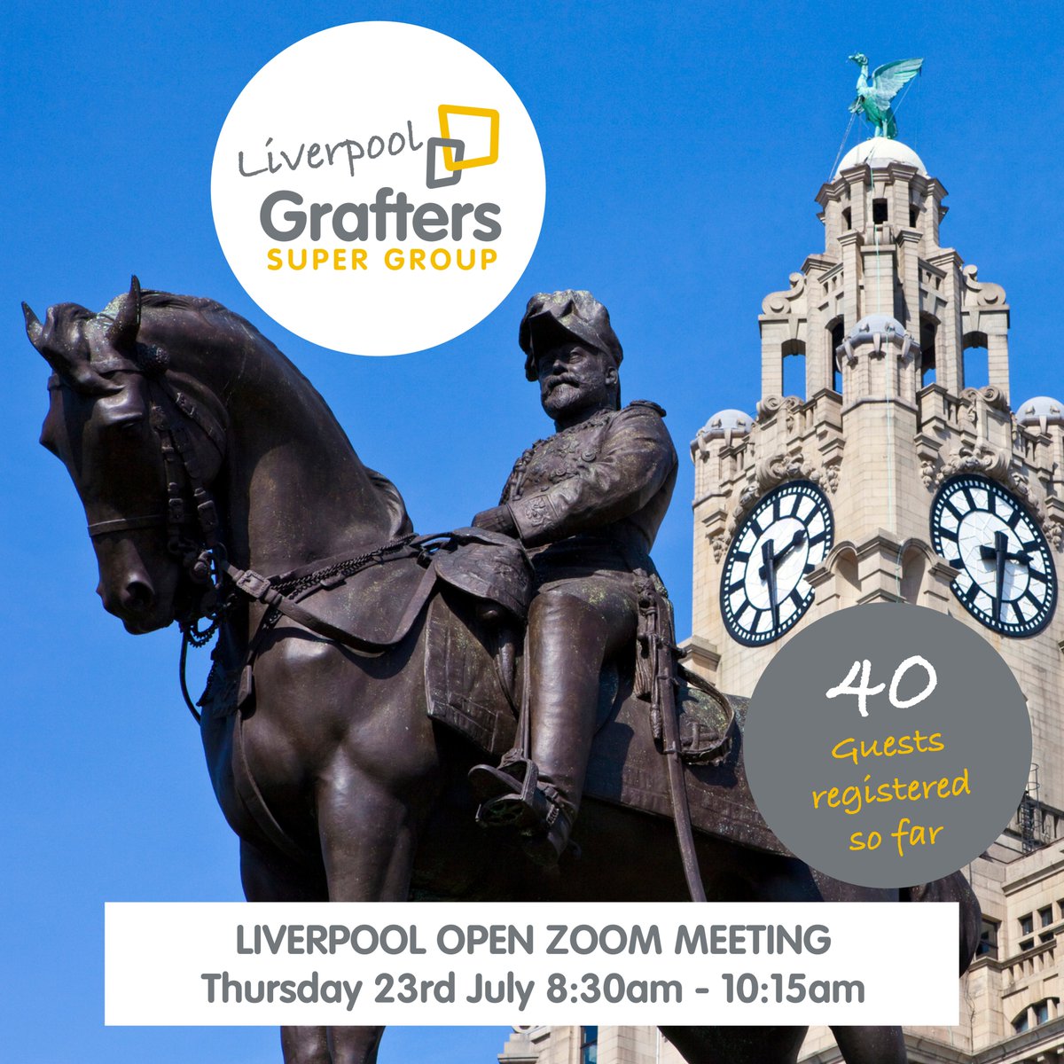 If you're a Liverpool Construction/Property Professional, we'd like to invite you to an Open Zoom Meeting for our LIVERPOOL Grafters Super Group on Thurs 23rd July 8:30am-10:15am

grafterssupergroups.co.uk/liverpool

#constructionnetworking #liverpoolproperty