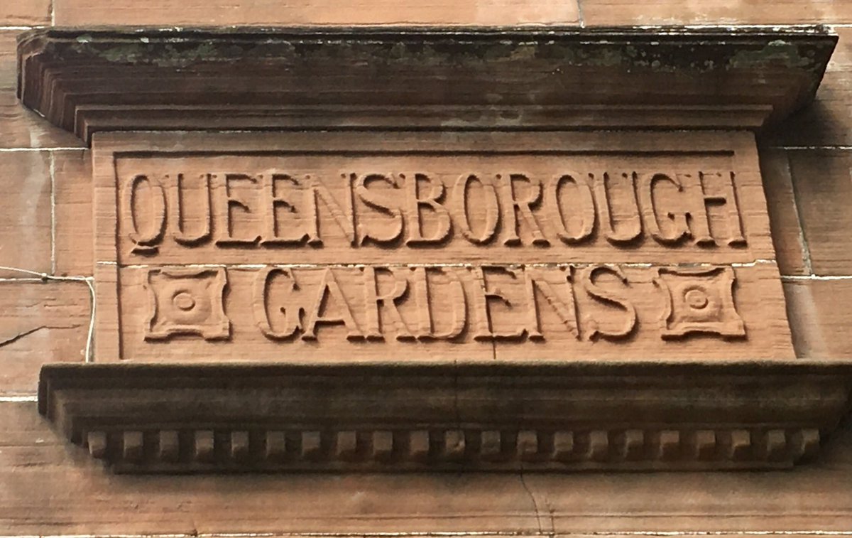 Last word on Queen Victoria. Her actual name doesn’t have to be present for her to be there - think of places like Queensborough Gardens and Queen’s Gate (now Dowanhill Street). And have you noticed how many VR postboxes still exist?  #WomenMakeHistory  @womenslibrary