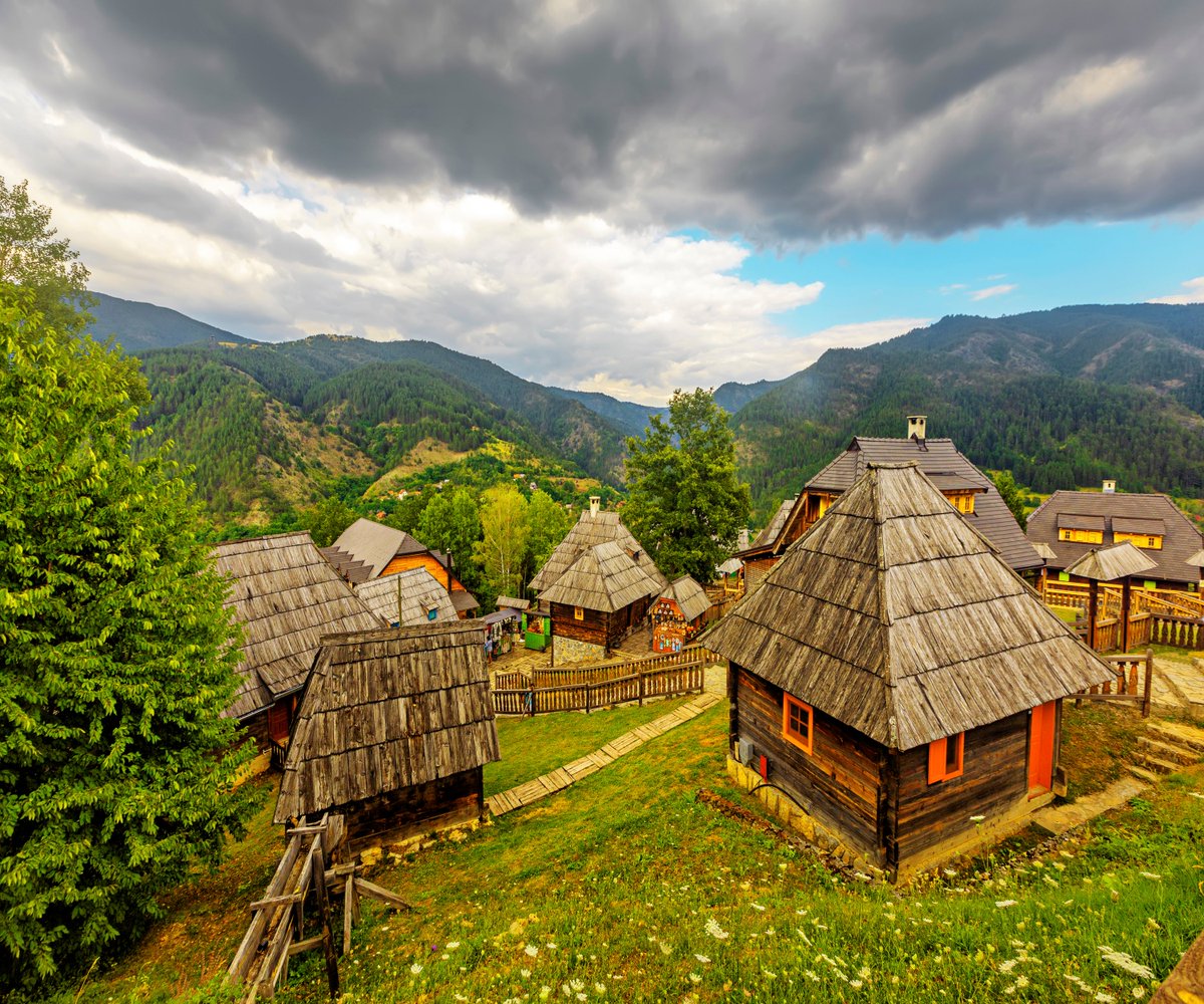 деревня в сербии