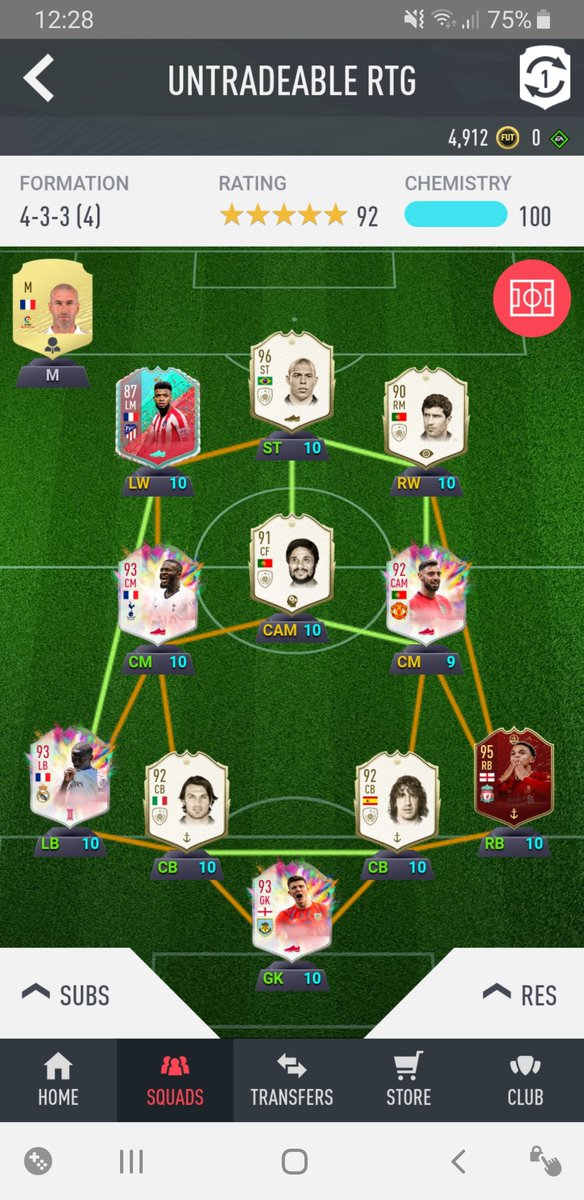 MuNcH10101's tweet photo. @Castro1021 I know its July but please rate this team out of 10. Fully untradeable https://t.co/aTyiSlbDi6