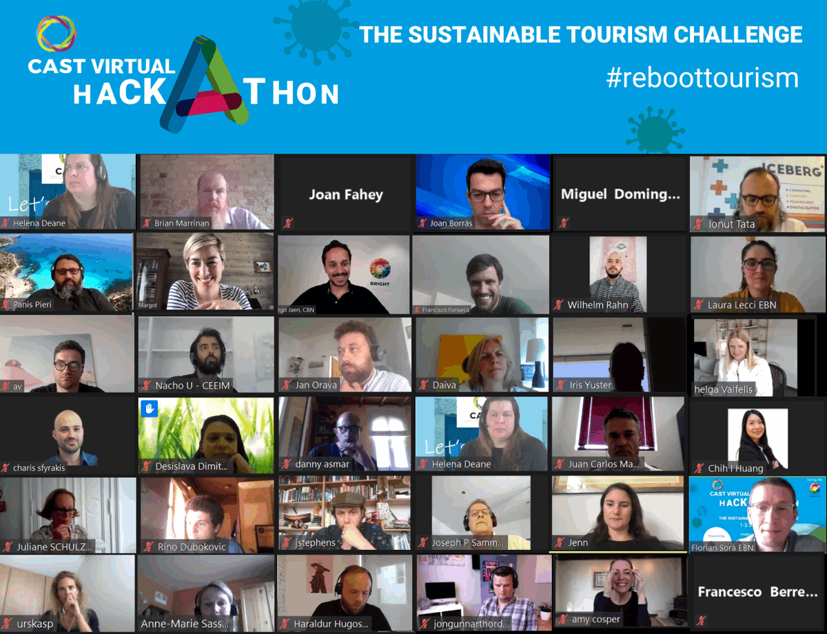 ArcaIncubatore's tweet photo. #CASTHackathon last week was a great success, more than 130 participants finding solutions to #RebootTourism
Find all the info⏩https://t.co/VlvlJHKxdK & CastnetworkE
Thanks to #EBNMembers for their support and mentoring, to EU_EASME #COSME_EU, the… https://t.co/ZaChZGenj9