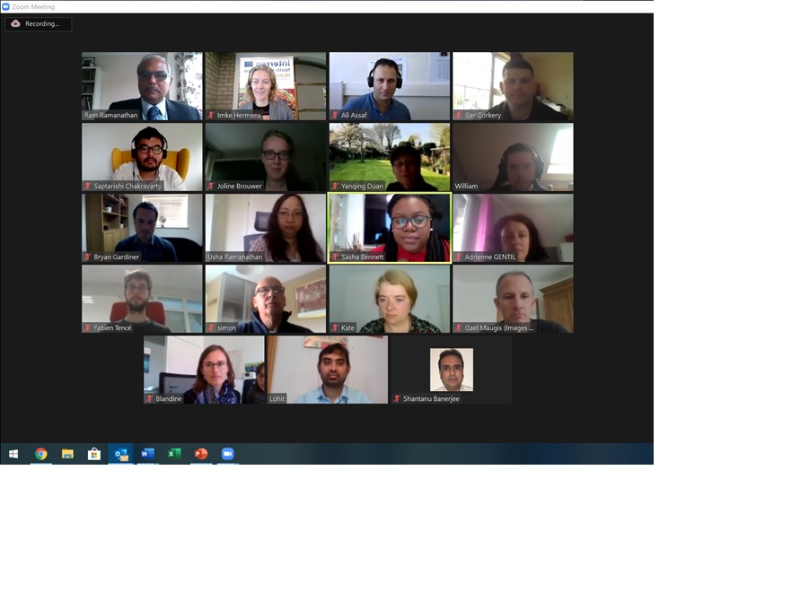 Afternoon Zoom session with the projectpartners of <a href="/reamit4nwe/">REAMIT</a> in order to reduce #foodwaste in supply chains #reamit4nwe
