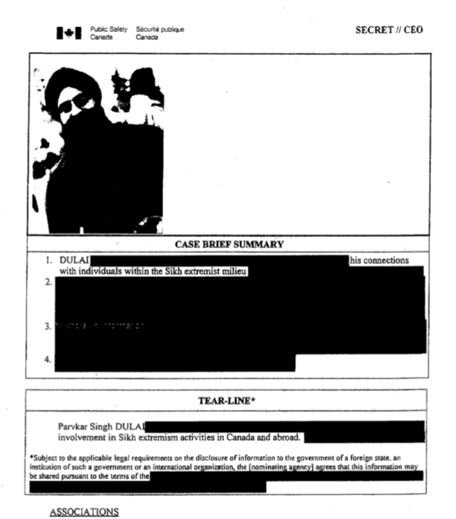 5. His business partner, who sits on the board of directors of a Vancouver credit union, is also described by CSIS as a terrorism facilitator.