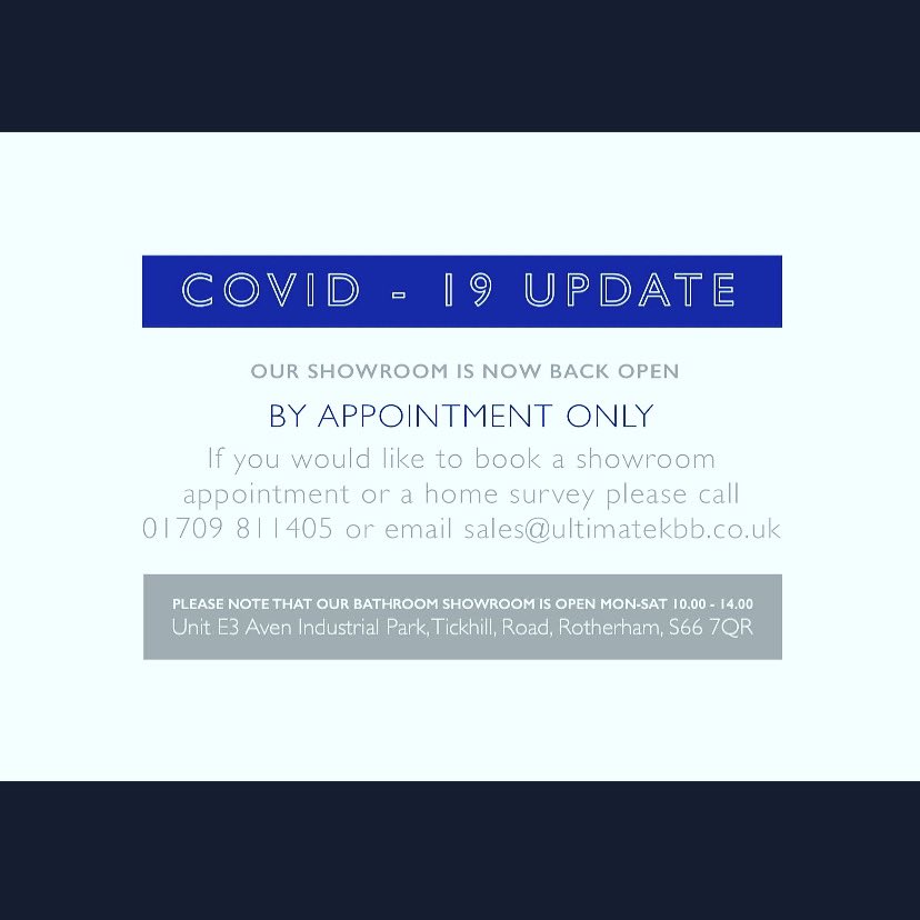 #wereback #staysafe #kitchendreams #booknow