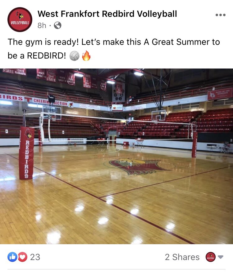 WestRedbird's tweet photo. Open gyms start today 9-11 Freshman/JV, 9-12 Varsity &amp; Jr. High 1-3!🏐🔥 https://t.co/B3yU3M8PSk