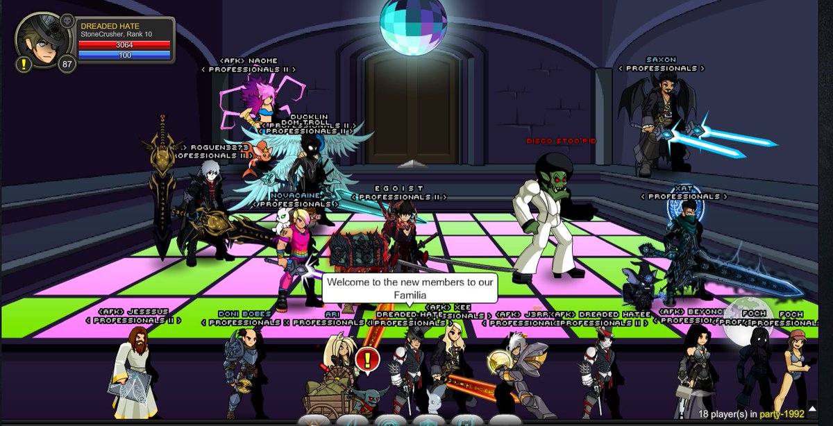 ProfessionalsAQ's tweet photo. Welcome to the new members of Professionals II in our big family!
#GoProfessionals #AqWorlds #ProfessionalsFTW https://t.co/HV1Zplp4SM