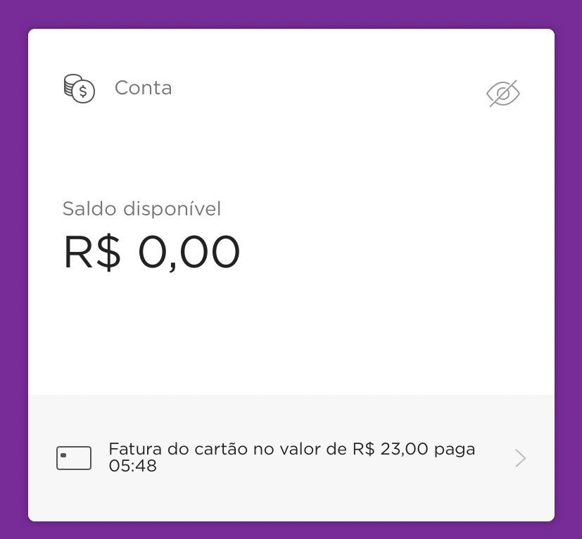 deisiremus's tweet photo. acordei com a noticia de que a nubank teria tirado dinheiro da nuconta, fui olhar meu saldo e....ufaaaa não mexeram em nada https://t.co/KbEAy5cFJa