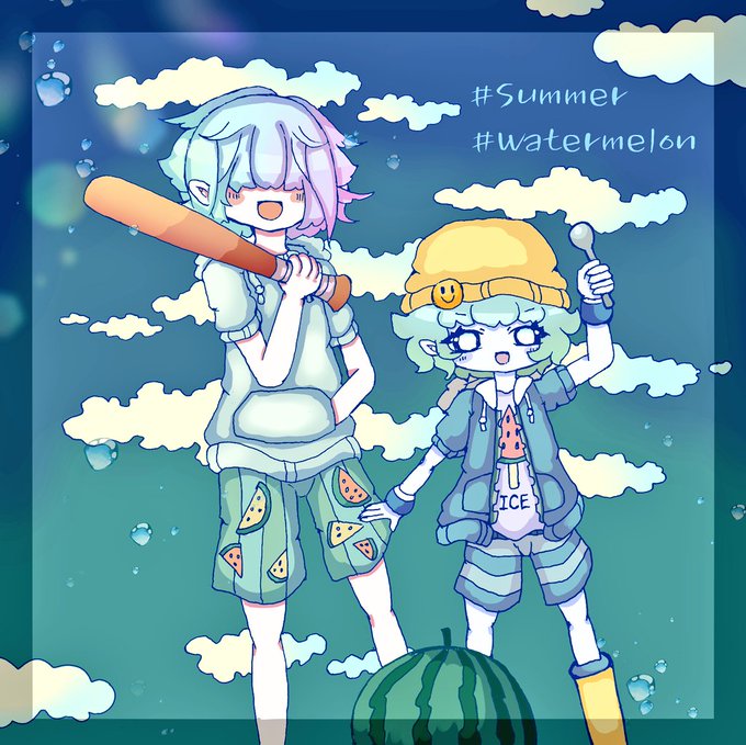 夏らしいイラストのtwitterイラスト検索結果 古い順