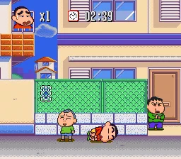 スーファミ「クレヨンしんちゃん　嵐を呼ぶ園児」って…マサオ君に当たってはダメ？ｗｗ