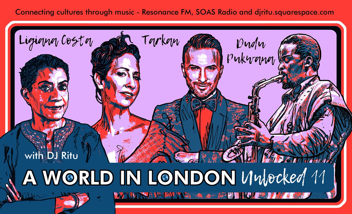 We're in gr8 company today @ResonanceFM #London's premier #arts #radio station! Catch @djritu1 #globalmusic #AWorldinLondon show at 6.30pm and then: @EastCastShow 😍 #VeryLooseWomen 😍 @ClubIntegral 😍 #ResonanceFM #TheArtofListening #music #chat #thearts #culture #conversation