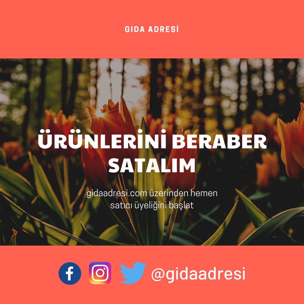 Sende daha çok müşteriye ulaşmak istiyorsan hemen mağazanı ücretsiz aç ve satışa başla. İlk mağaza açanlara özel ana sayfada yer alma fırsatı.
--------------------------------------------------
#mağazaaç #gidaadresi #doğalgida #organikgida #satışyap #yöresel #yöreselürünler