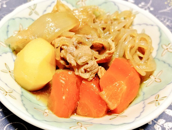 肉じゃがのtwitterイラスト検索結果 古い順