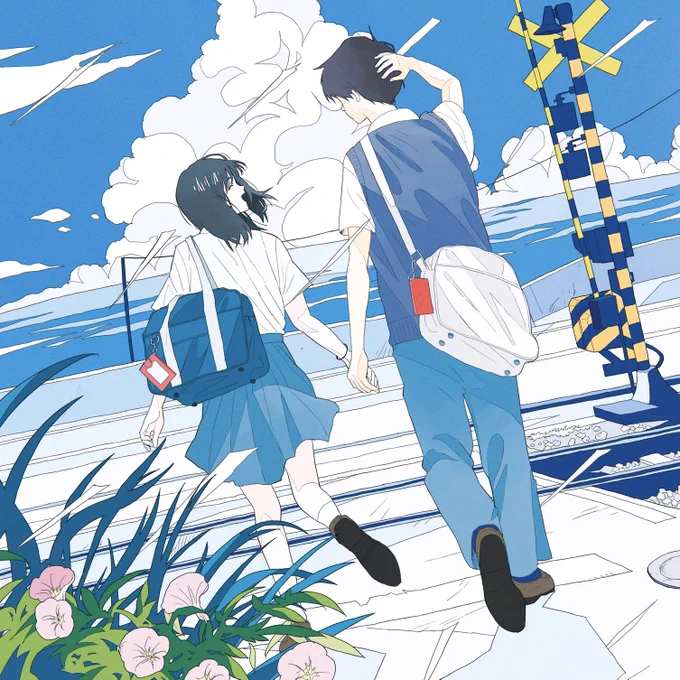 『カルピスウォーター』の夏限定パッケージのイラストを担当させていただきました。

飲み終わると一枚の絵が現れる遊び心溢れる仕様となっており、飲むのが楽しくなると思います!

絵柄は3種。お見かけの際はぜひよろしくお願いいたします🔵

#カルピスウォーター
#放課後カルピス 