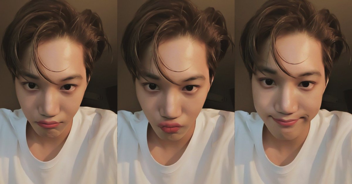 cikentender's tweet photo. Hi cutie #KAI #카이 https://t.co/8Y5u2nSujr