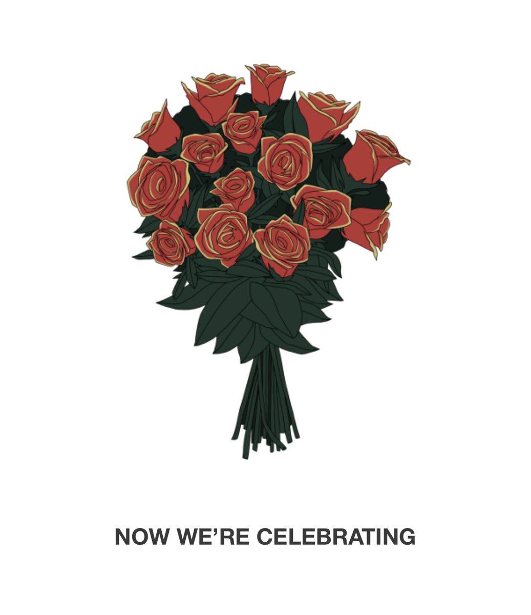 Bouquet: Now We’re CelebratingSong represents: Champagne Problems Lyric: “To celebrate how far you've come - now it's only champagne problems.”The song title was confirmed by Katy herself in the Coke Livestream, it’s about coming through tough moments in a relationship.