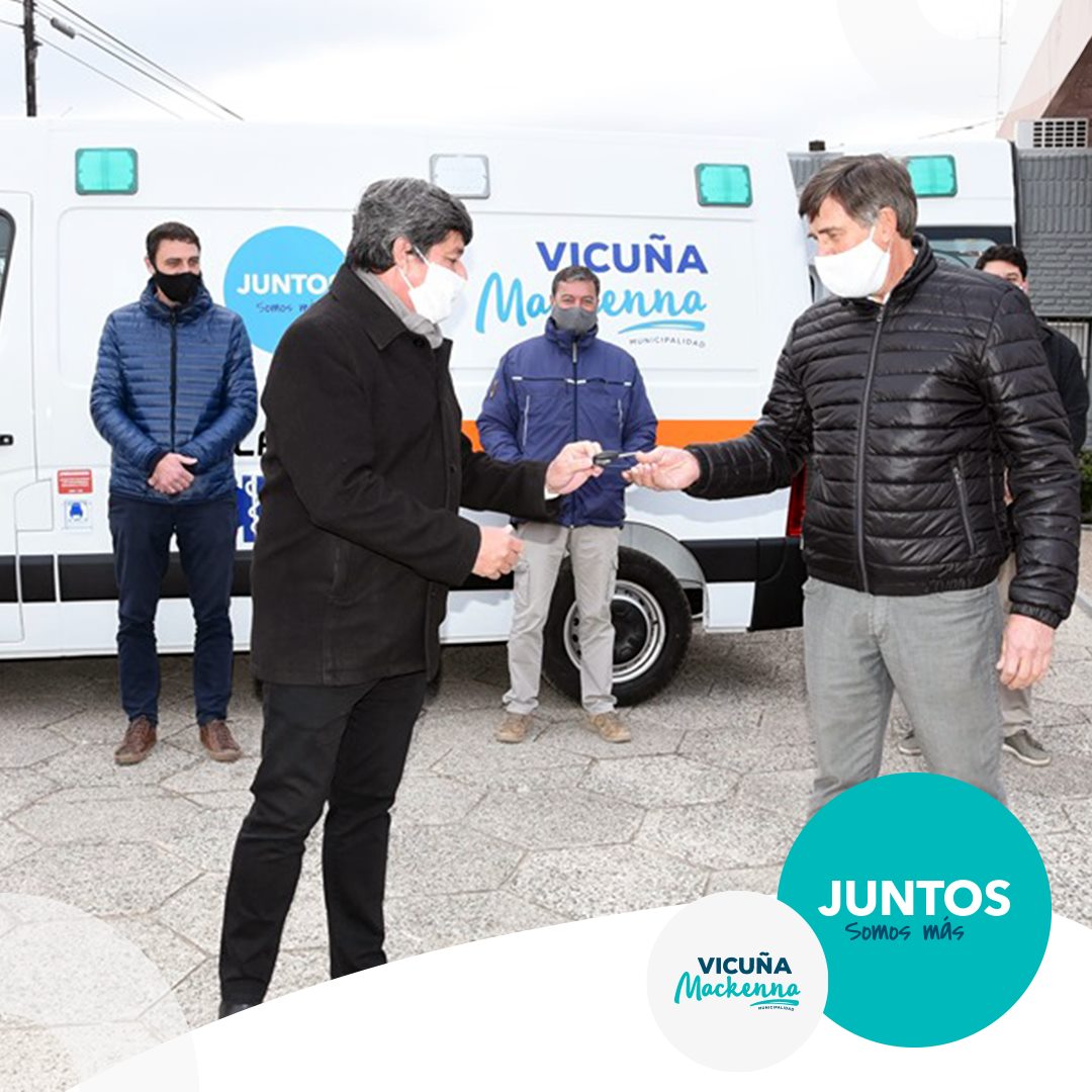 MuniMackenna's tweet photo. LA MUNICIPALIDAD DE VICUÑA MACKENNA PRESENTÓ NUEVA AMBULANCIA

https://t.co/7lP2QOkwmO https://t.co/TsM4F2tFgR